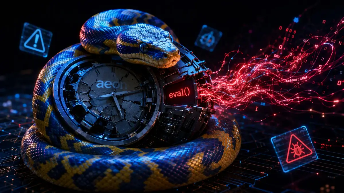 aeon: RCE via eval() in Python Dataset Loading, Patch Released | DeafNews